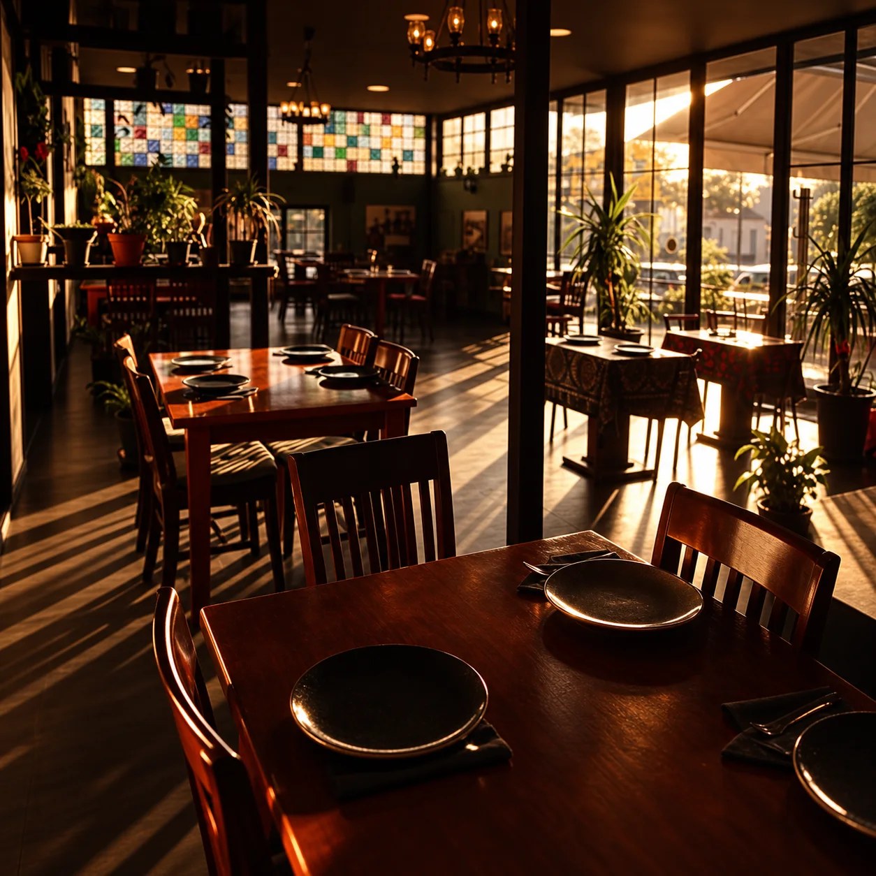 Tiflis restaurant atmosphere · 04